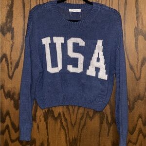 Blue USA Sweater